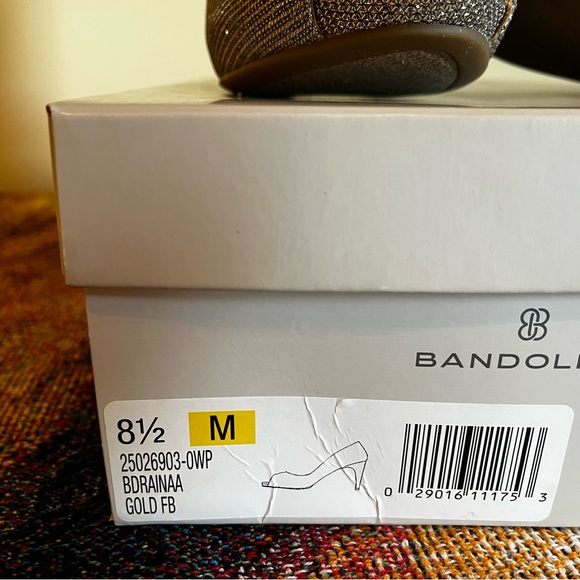 Bandolino Sparkling Open Toe Evening Shoe - Picture 3 of 5